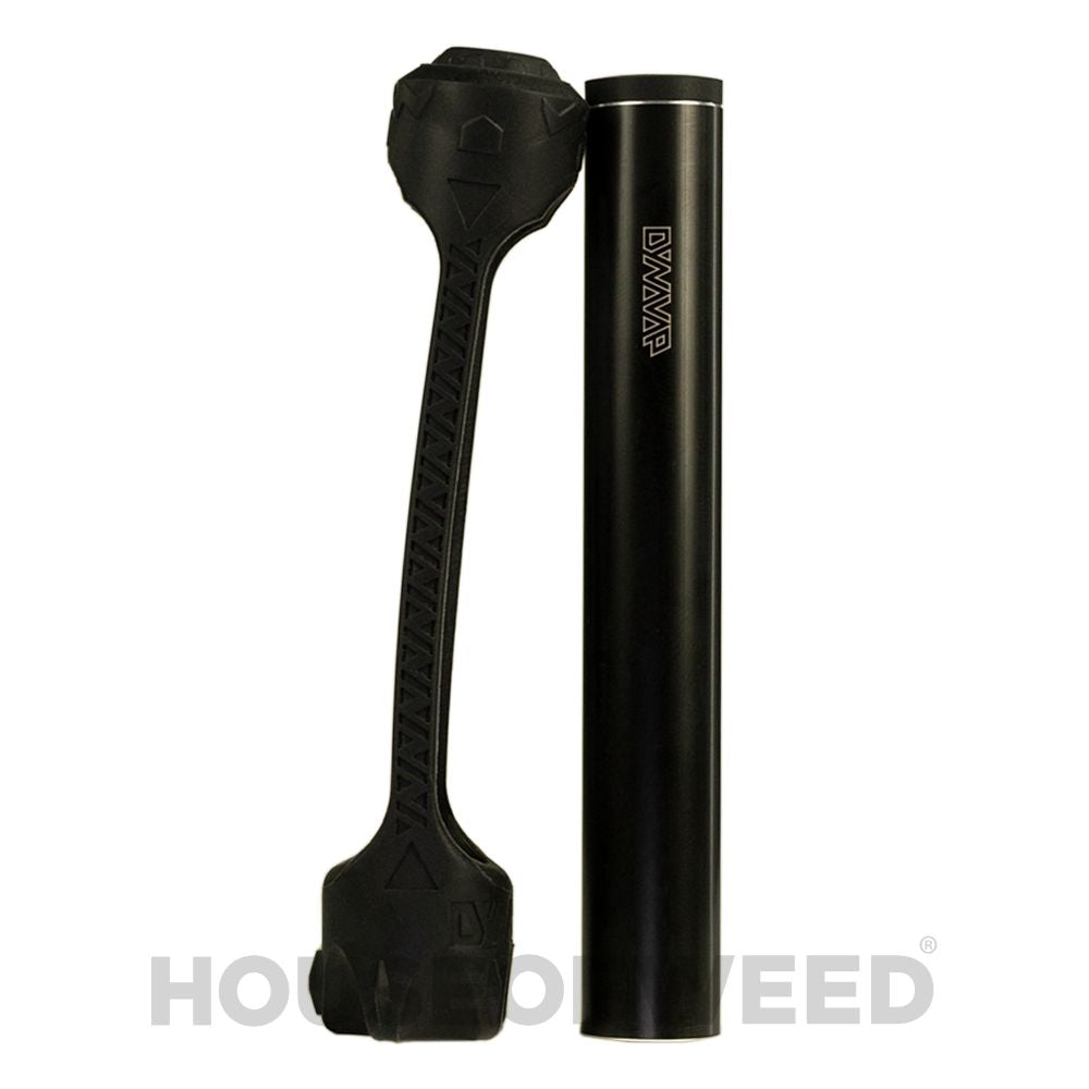 SlingStash contenedor de aluminio para vaporizadores Dynavap y funda de silicona negra