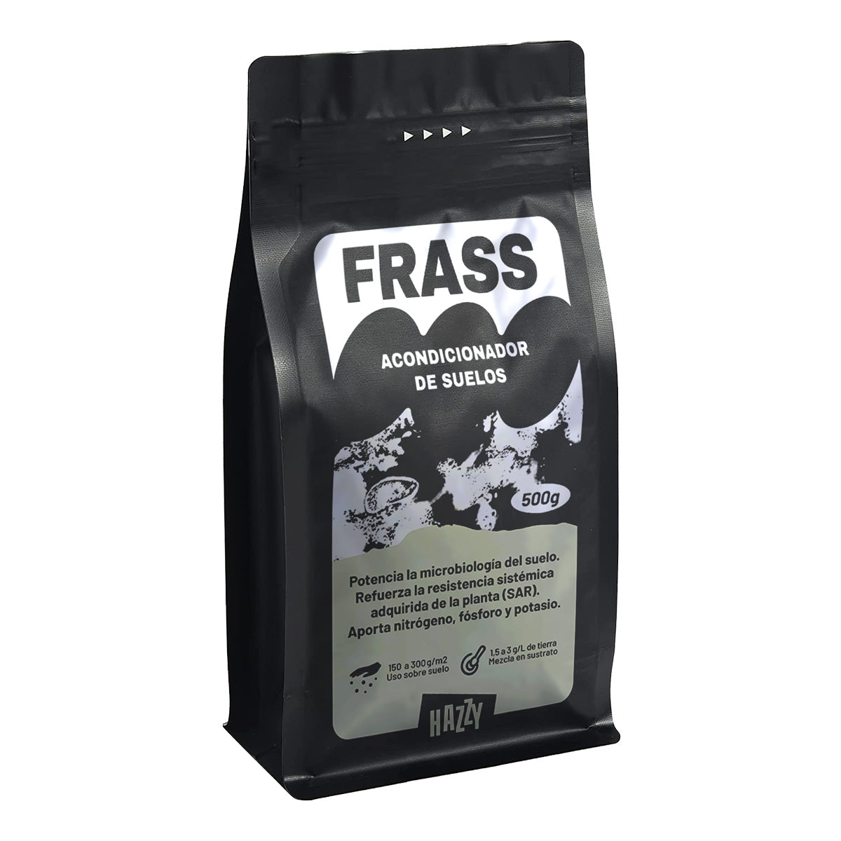 Bolsa de Frass o Guano de Insecto Hazzy para el cultivo orgánico de cannabis. Tienda House of Weed.