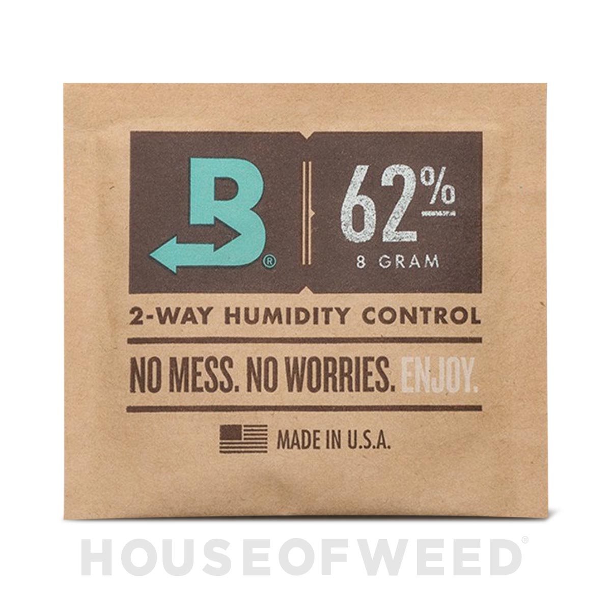 Boveda 62% auto-regulador de humedad y curado de la marihuana