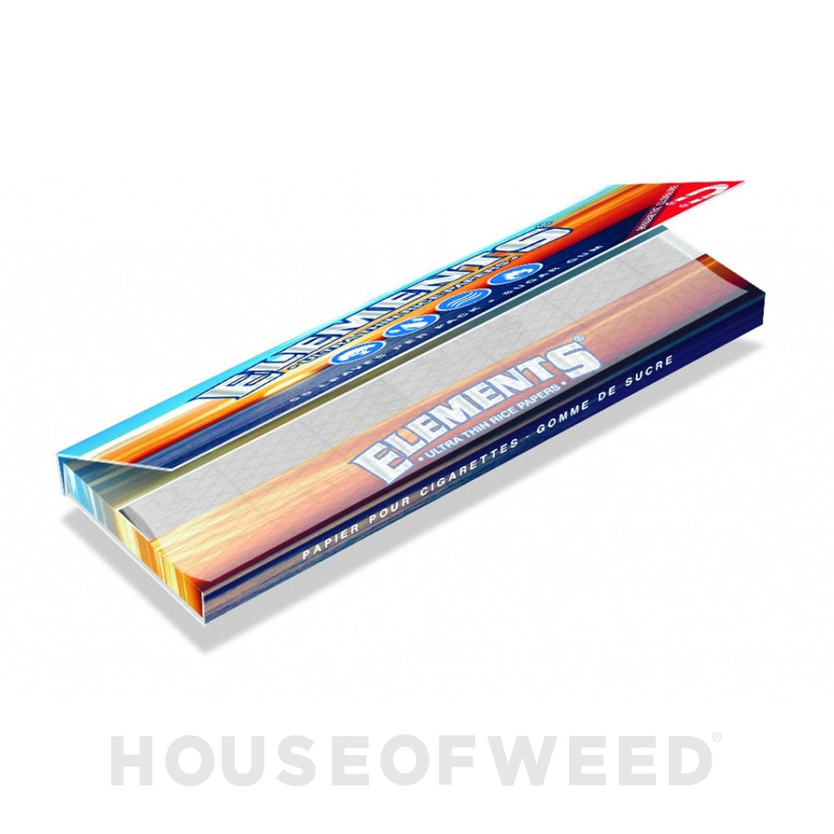 Papelillos Elements 1 ¼ clásico con cierre magnético