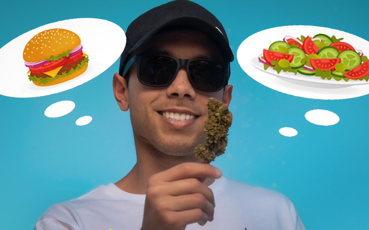¿Por qué la marihuana da hambre?