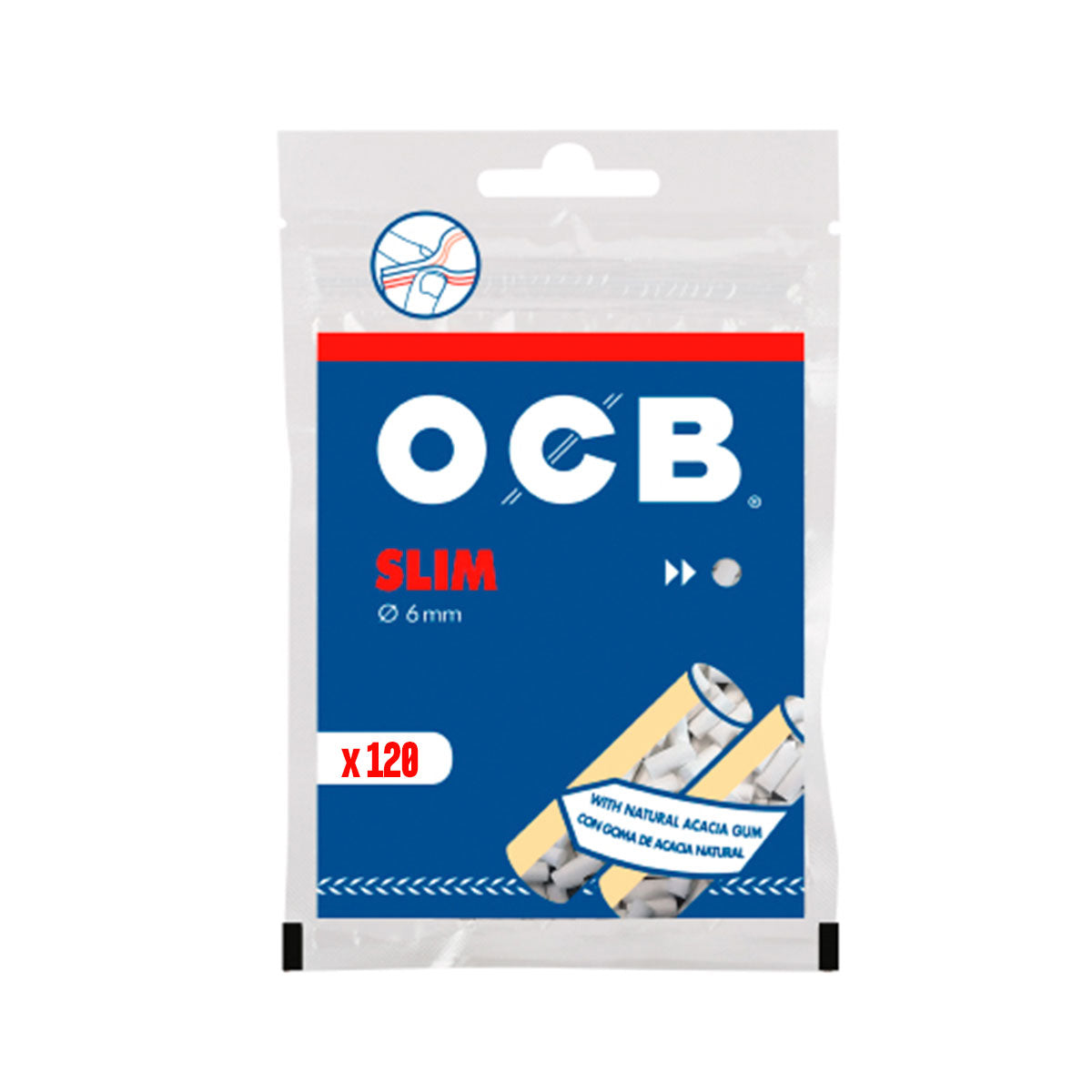 Filtros OCB slim (120 u)
