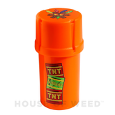 Moledor y contenedor para Cannabis de la marca Medtainer con diseño Crash Bandiccot