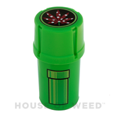 Contenedor y Moledor para Cannabis modelo Mario Bross Color Verde