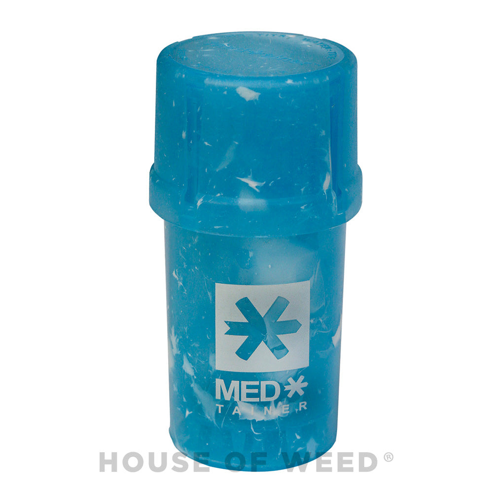 alt='' medtainer contenedor moledor marmoleado azul ''