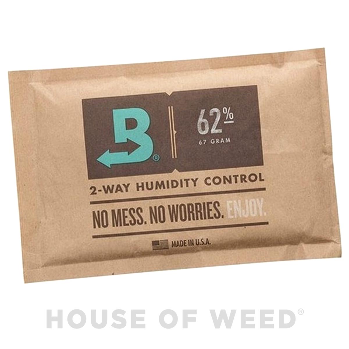 sobre de humedad para el curado de marihuana bóveda 67g 62% house of weed tienda online 